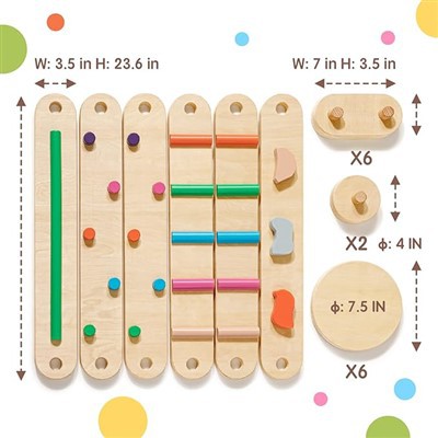 लकड़ी का बैलेंस बोर्ड